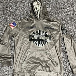 Harley Davidson military hoodie XL